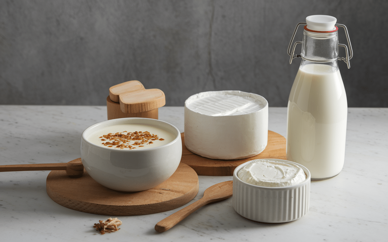 Produits laitiers pour remplacer la crème fraîche