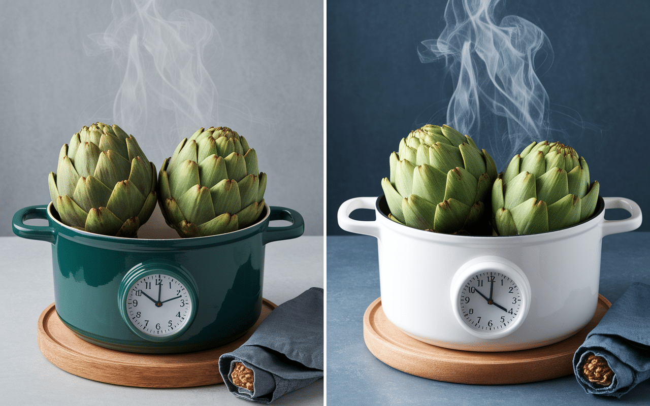 Comparaison cuisson artichaut cocotte minute vs traditionnelle