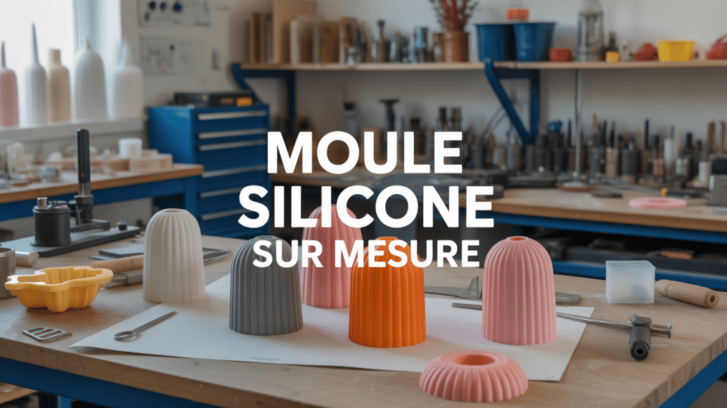Atelier fabrication moule silicone sur mesure, outils, matières premières