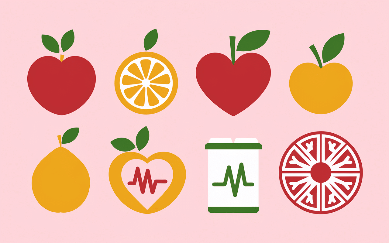 infographie santé fruit en o vitamines