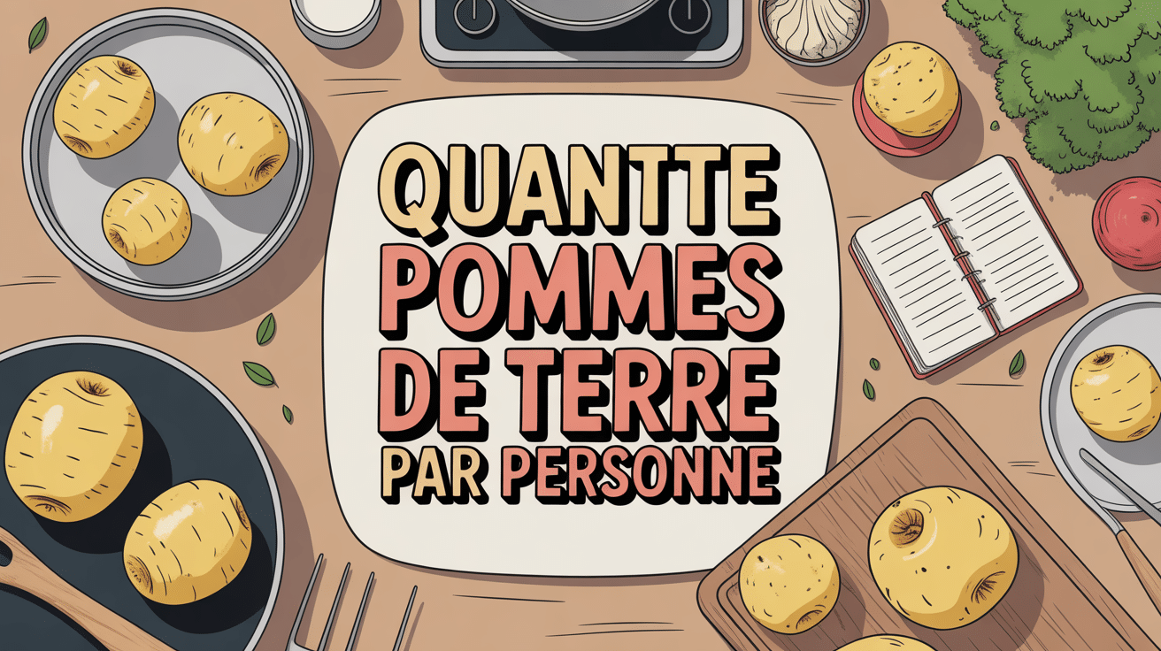 combien de pomme de terre par personne sur une balance de cuisine vue du dessus