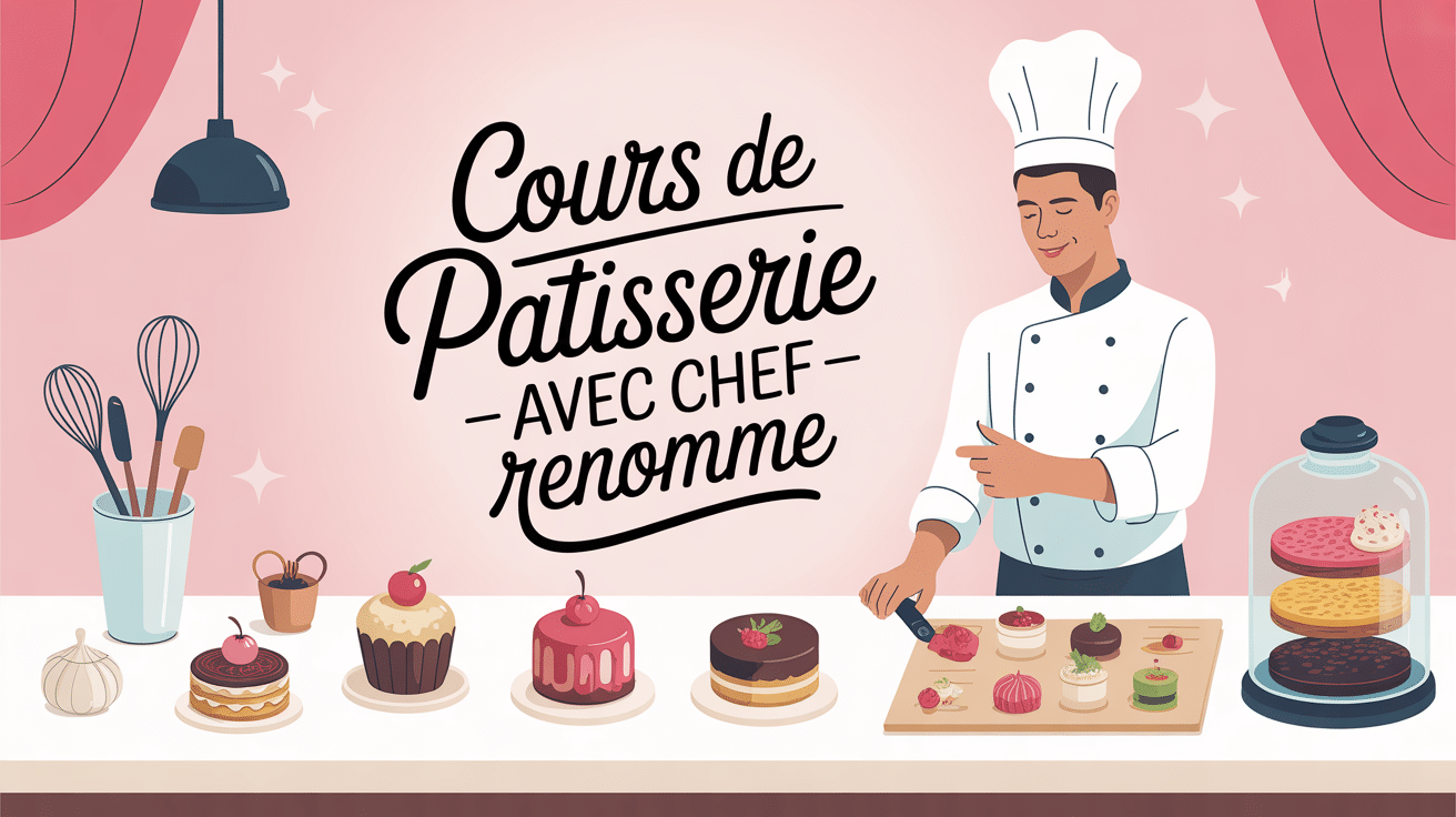 atelier cours de patisserie avec cyril lignac chef eleves