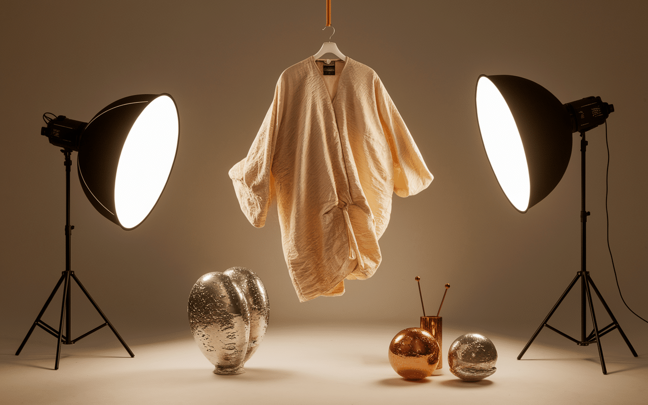 Exemples demi still produits en studio photographie