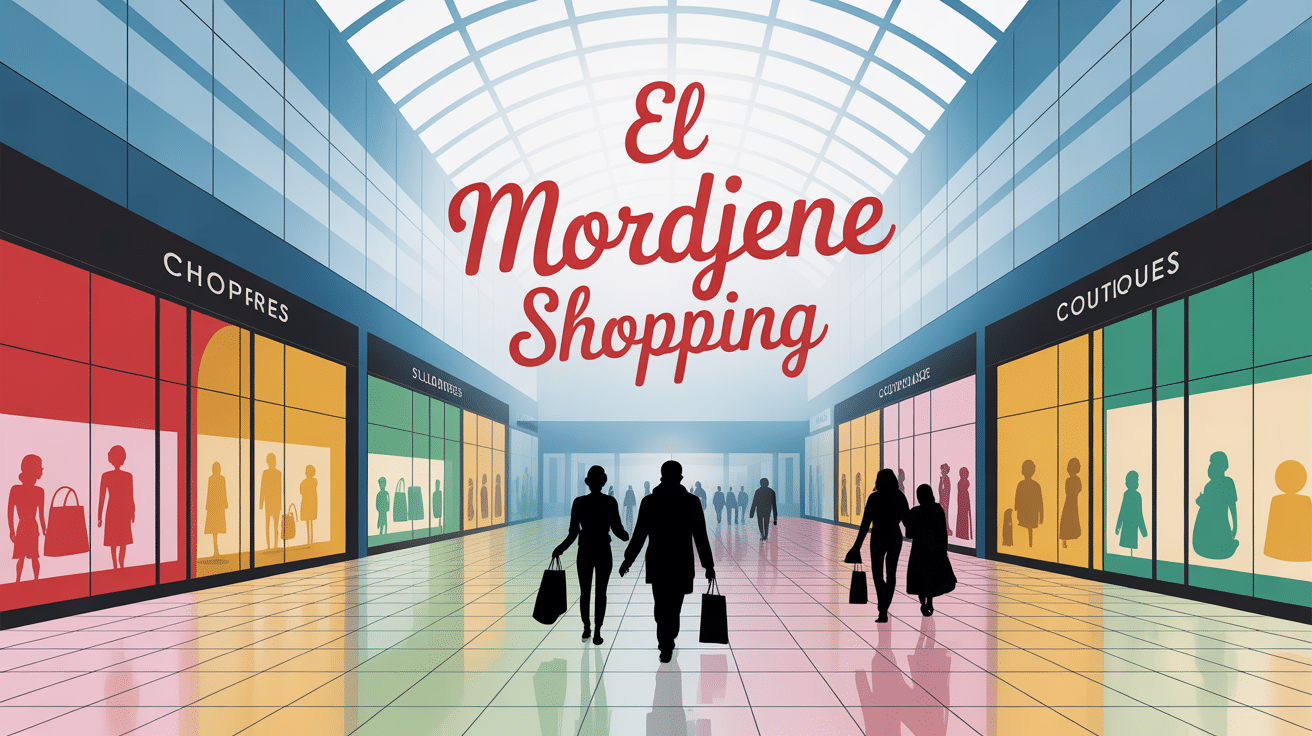 facade el mordjene shopping allees lumineuses familles