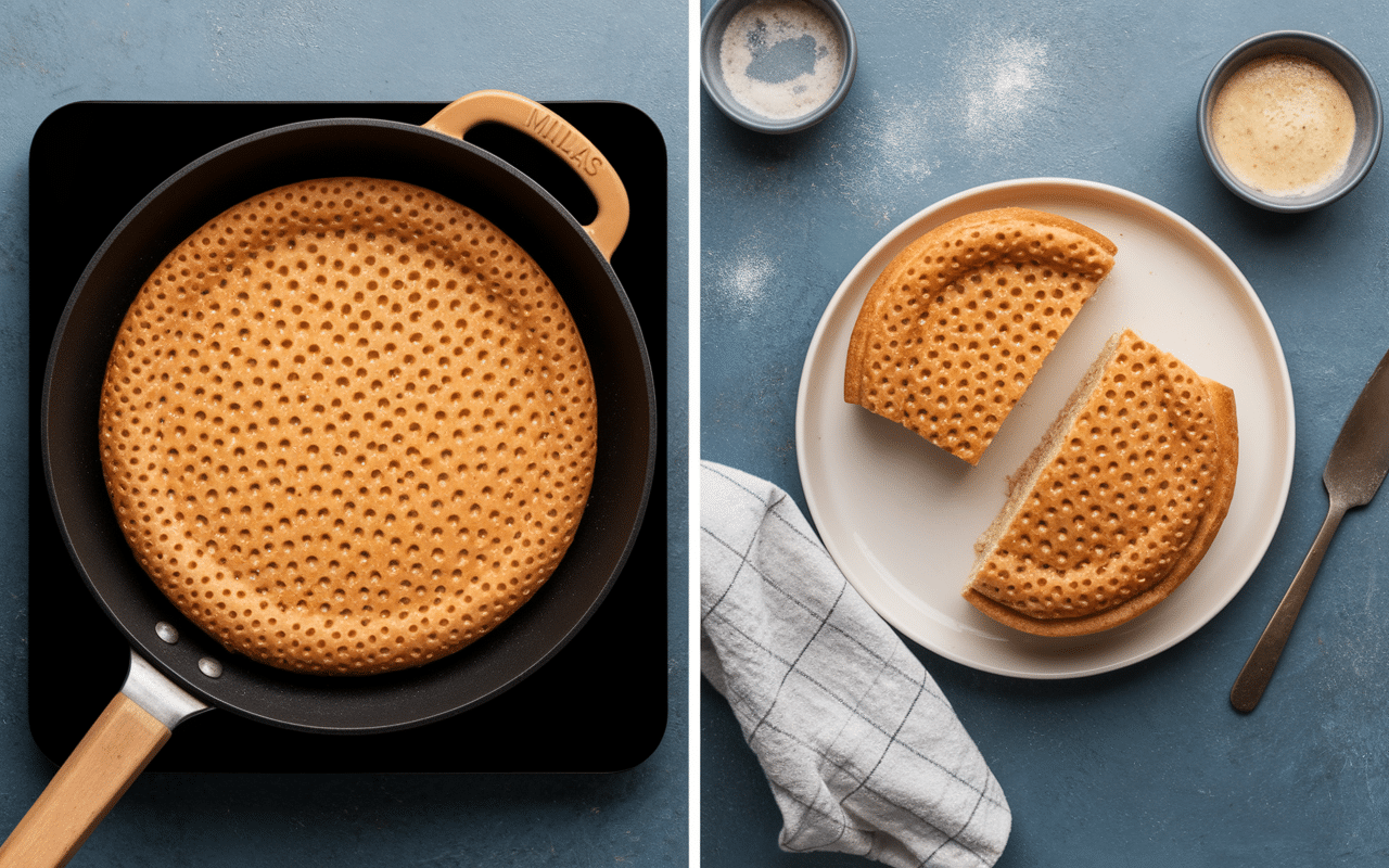 Cuisson recette millas à la poêle