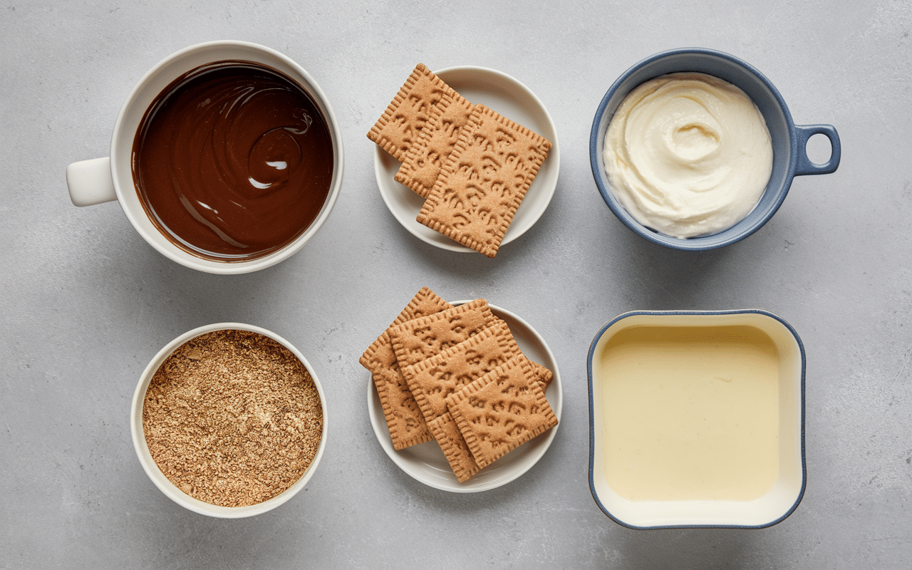 préparation gâteau chocolat sans cuisson 3 ingrédients