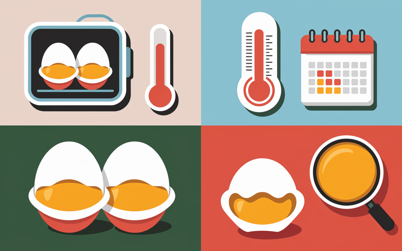 Causes oeufs qui flottent à la cuisson conservation et vieillissement