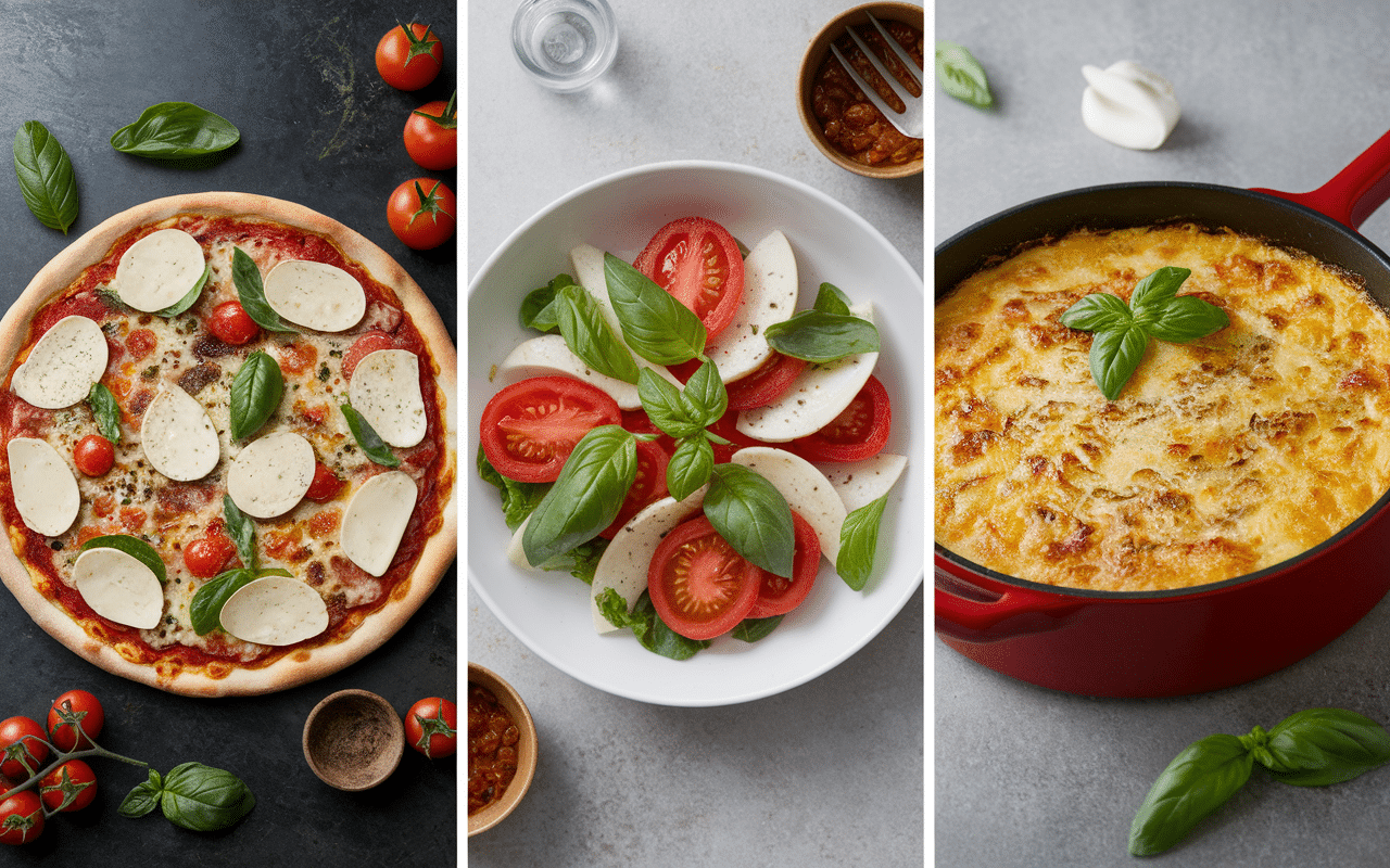 Par quoi remplacer la mozzarella en pizza salade gratin