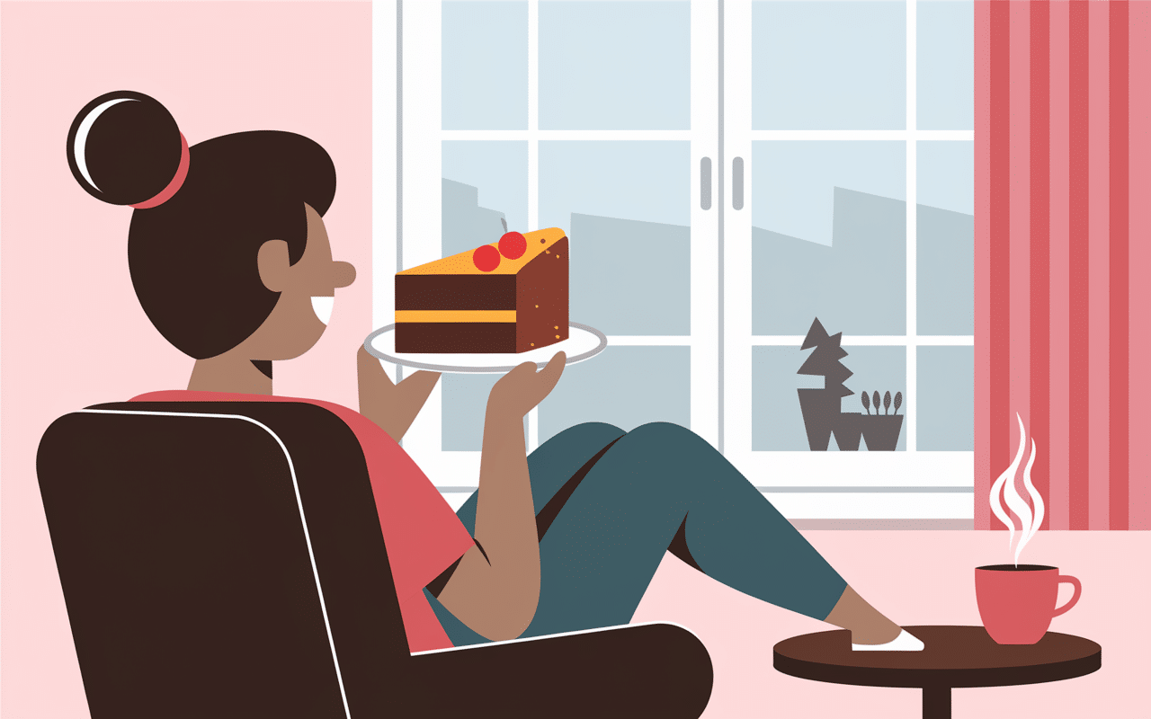 moment détente avec gâteau chocolat sans cuisson 3 ingrédients