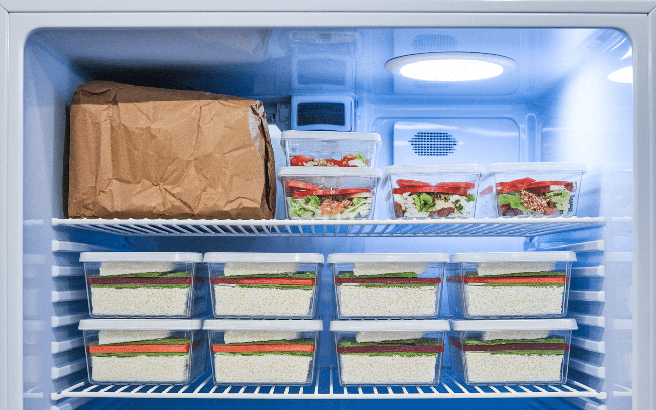 peut on garnir les navettes la veille conservation refrigerateur