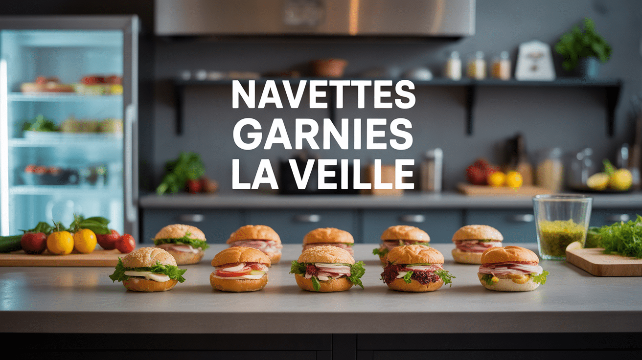 peut on garnir les navettes la veille cuisine moderne sandwiches