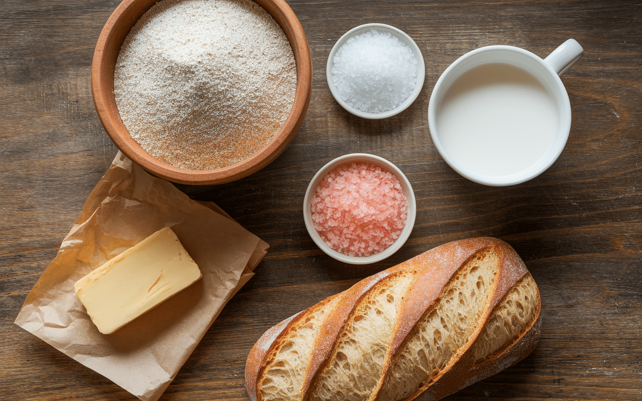 Recette des craquelins bretons ingrédients farine beurre sel