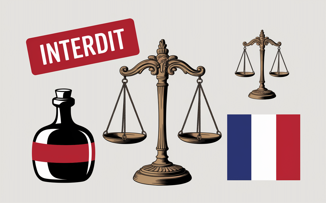 sheridan's liqueur interdite à la vente en france pourquoi document interdit règlement