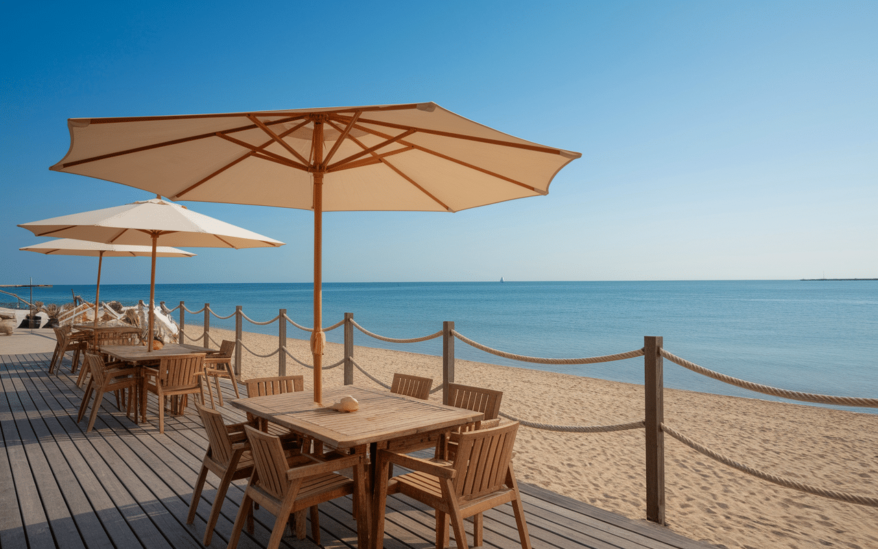 Bar du Soleil Arcachon terrasse vue sur le bassin