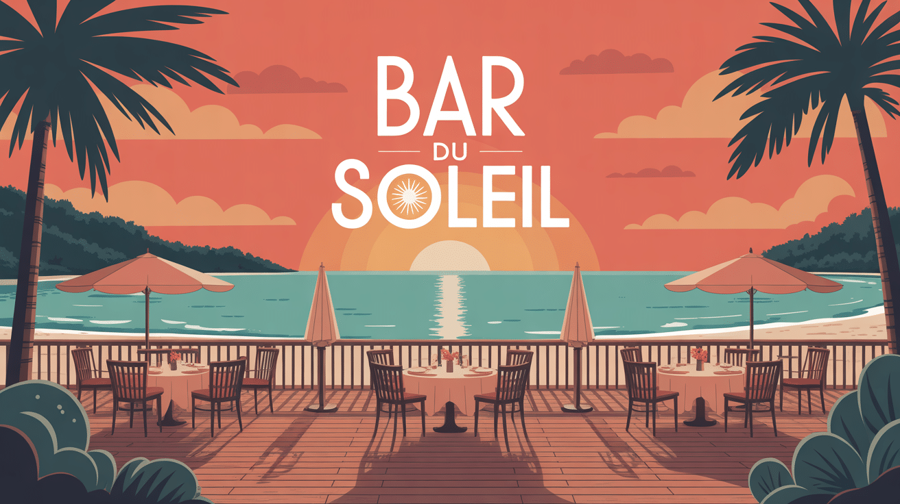 Bar du Soleil Arcachon terrasse sur plage au coucher de soleil