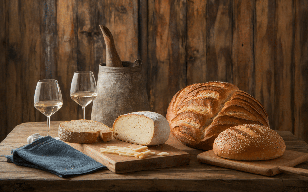 croute savoyarde pain de montagne et fromages traditionnels