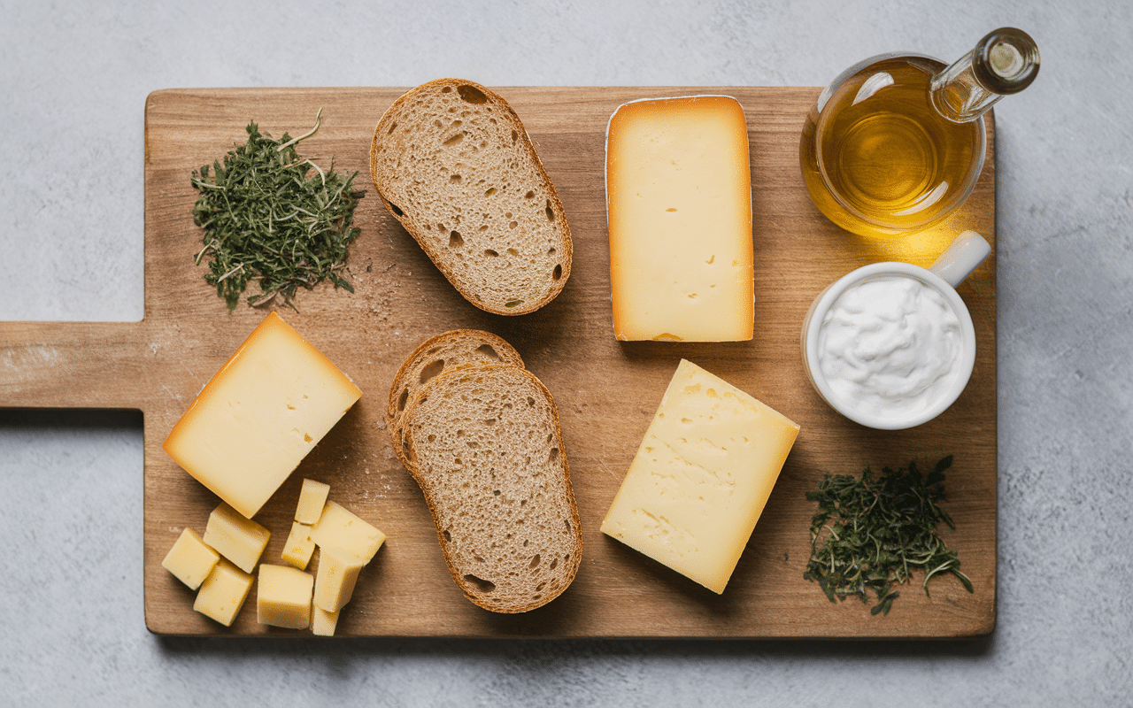 croute savoyarde ingredients pain fromages vin blanc