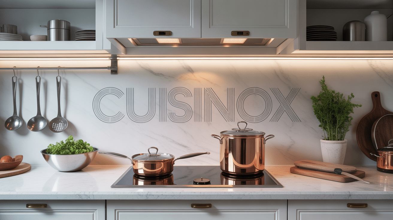 cuisinox batterie inox cuisine contemporaine