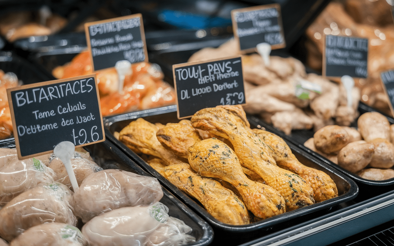 foie de volaille frais marché et conservation