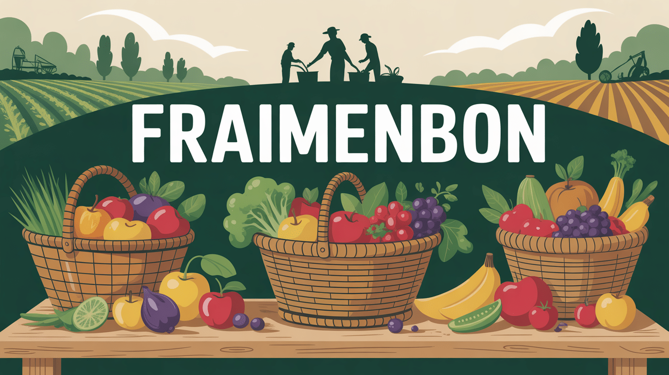 fraimenbon panier de fruits et legumes locaux champs fermiers