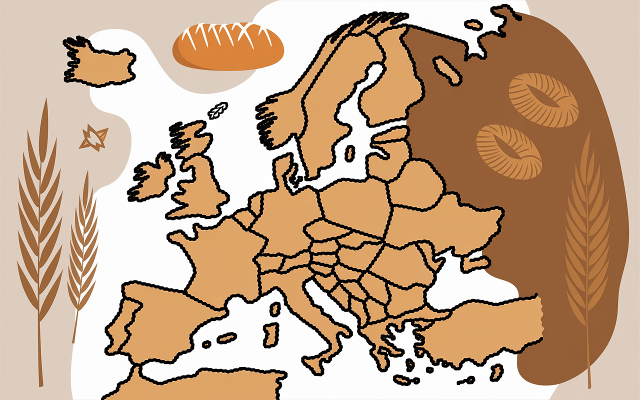 carte europe migration navette pain