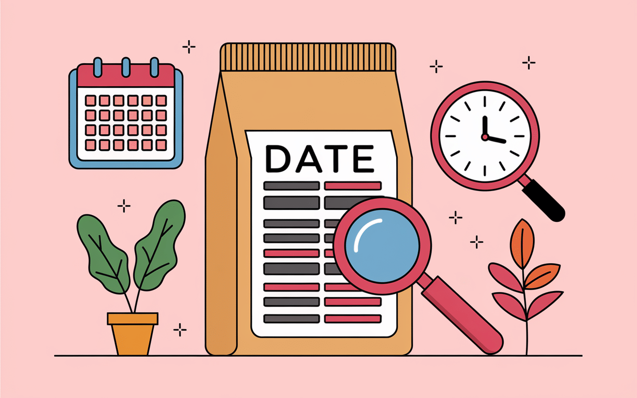 emballage pâte périmé depuis 2 ans avec date