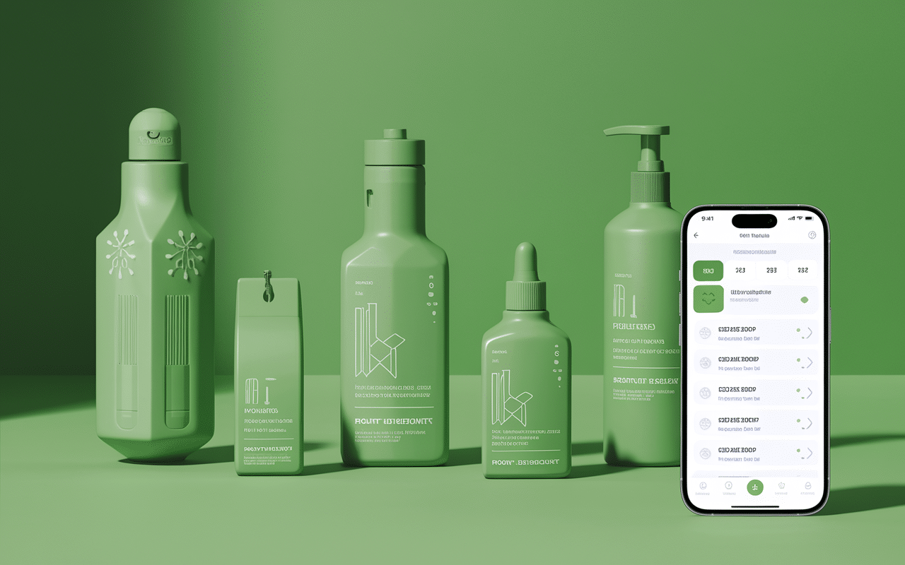 Rayon des supermarchés connecté et bio