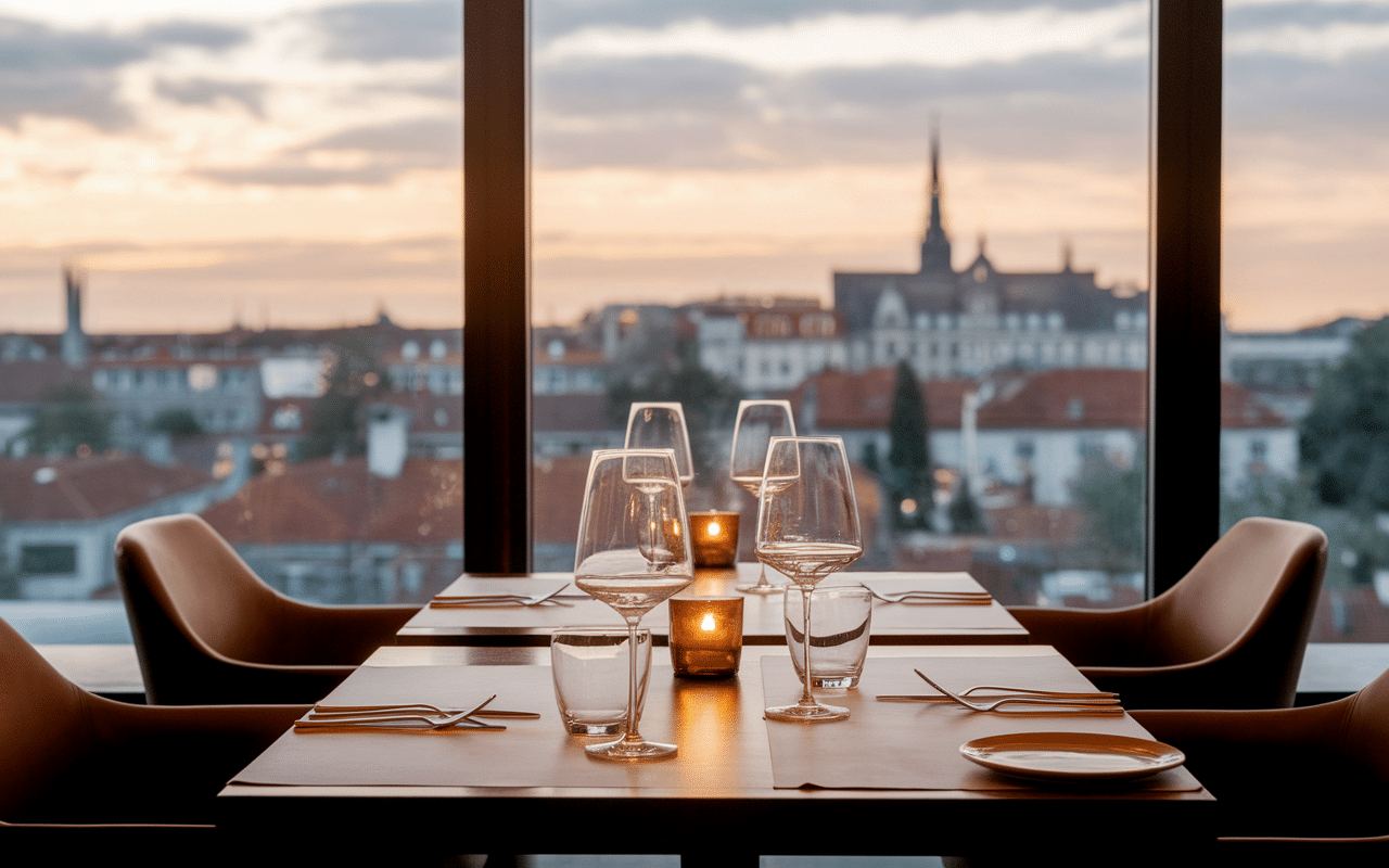 restaurant budapest vue panoramique elegante