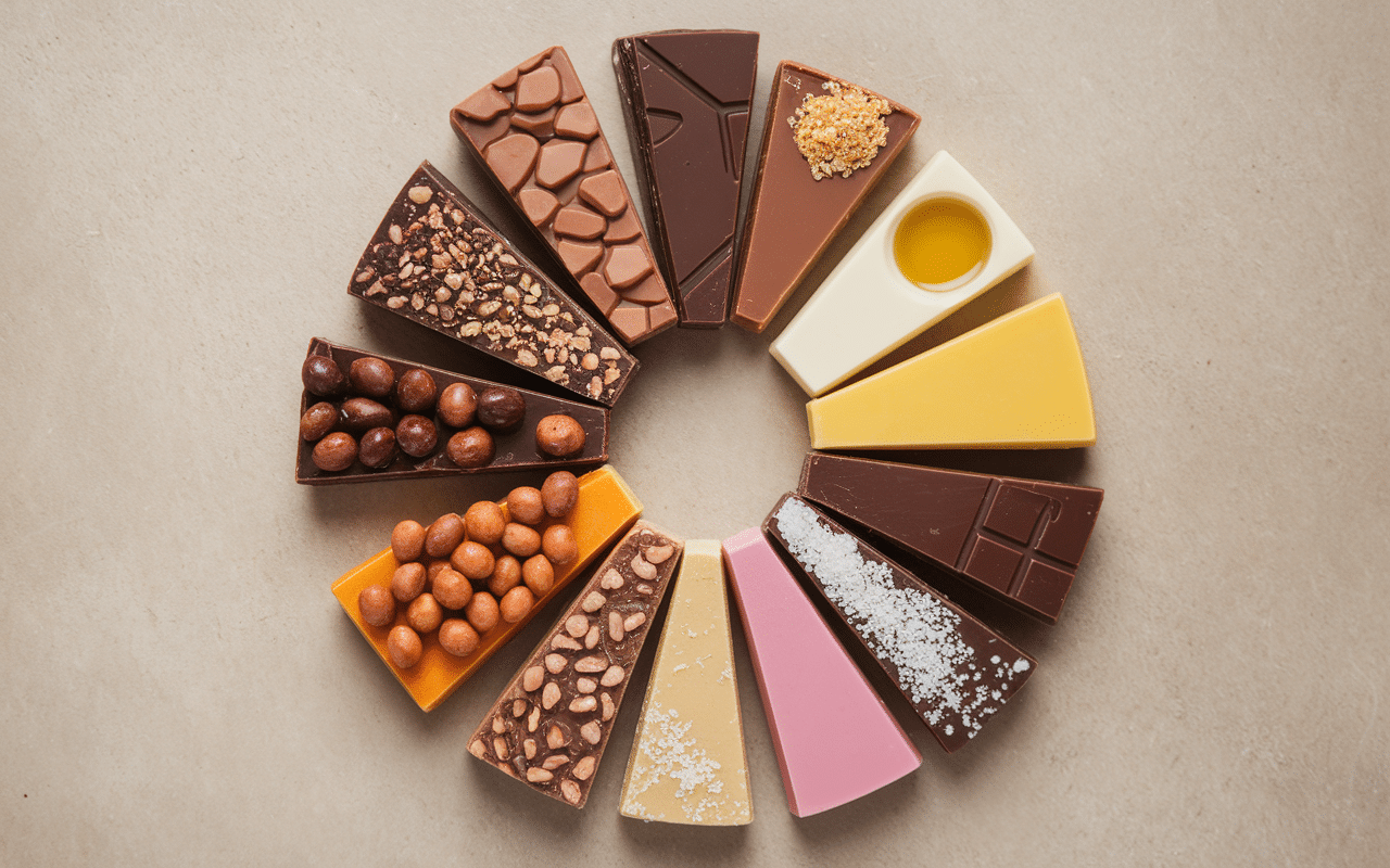 Toffee recette ingrédients noix chocolat autour