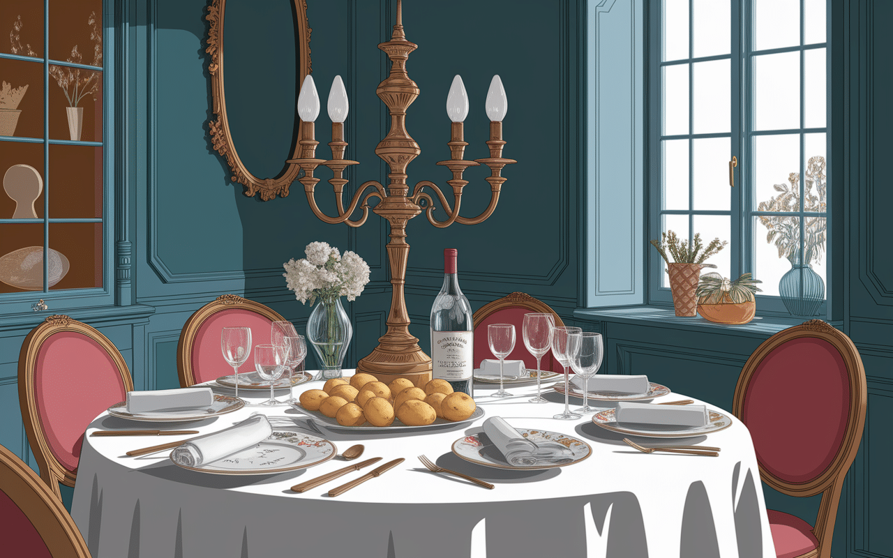 Trou normand recette table banquet traditionnel et eau-de-vie