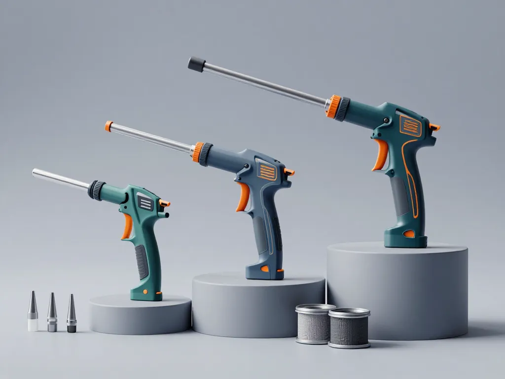 Comparatif airless deco modèles et accessoires