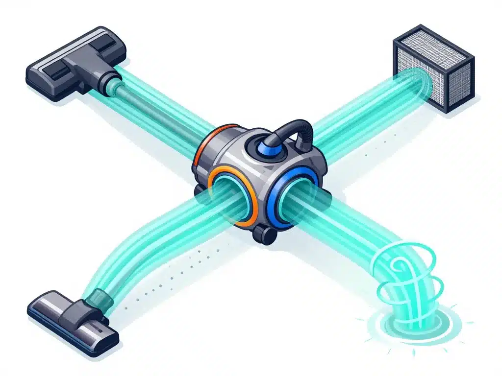 aspirateur 700w est-ce suffisant avec flux d’air, dépression et étanchéité