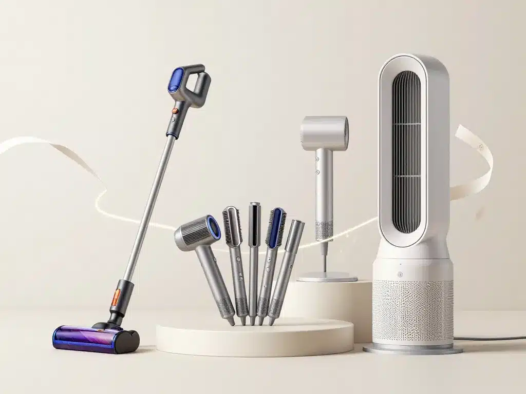 avis sur dyson comparatif aspirateur et coiffure