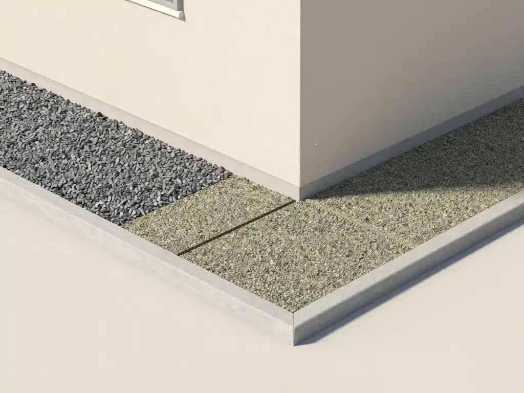 Comparatif matériaux bordure de propreté maison