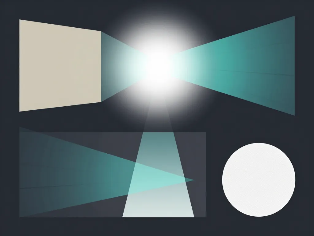 schema ecran home cinema gain, contraste et angle de vision