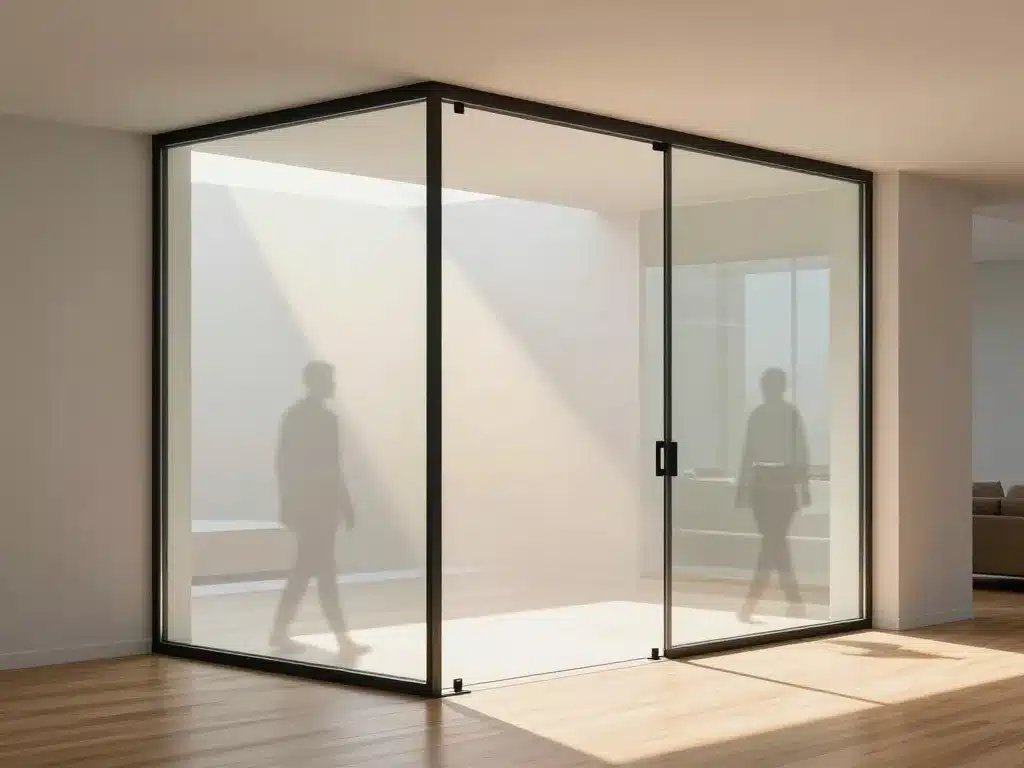 glas sas entrée lumineuse et confortable