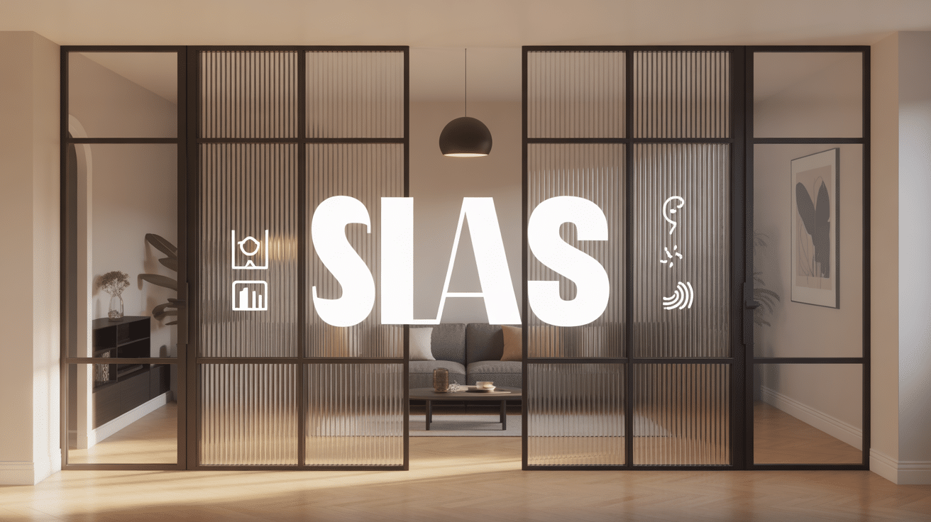 glas sas pour séparer sans perdre la lumière