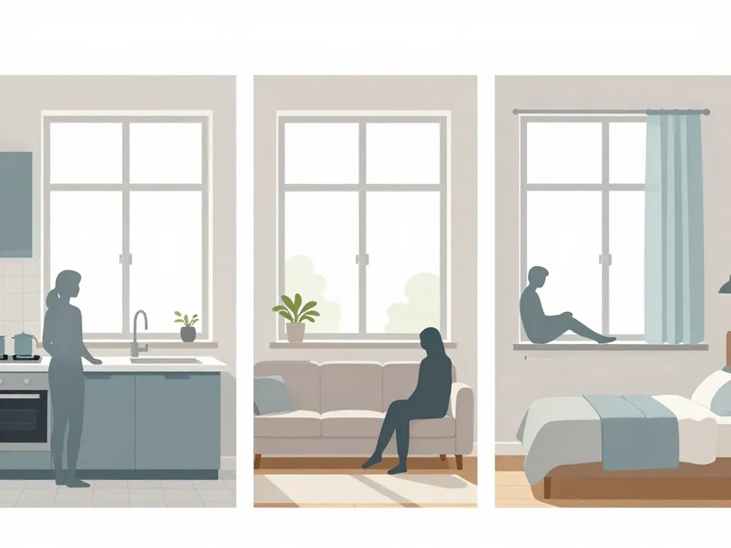 Schéma hauteur fenetre sol selon pièce