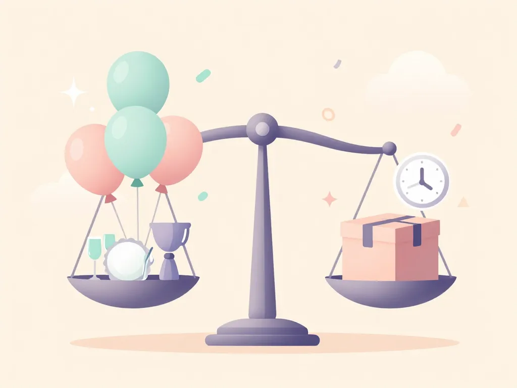 nuage et confetti avis balance forces faiblesses