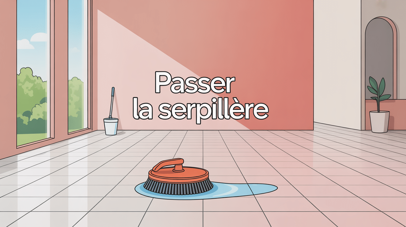 passer la serpillère sur carrelage parquet vinyle sans traces