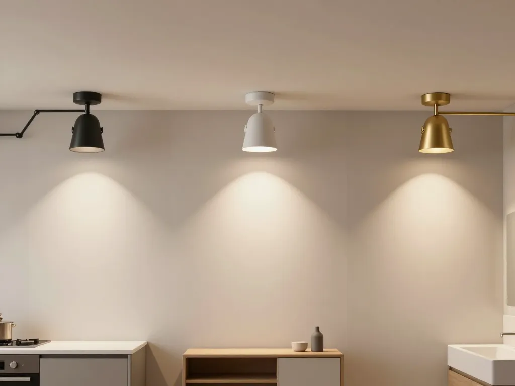 plafonnier orientable comparatif industriel scandinave laiton