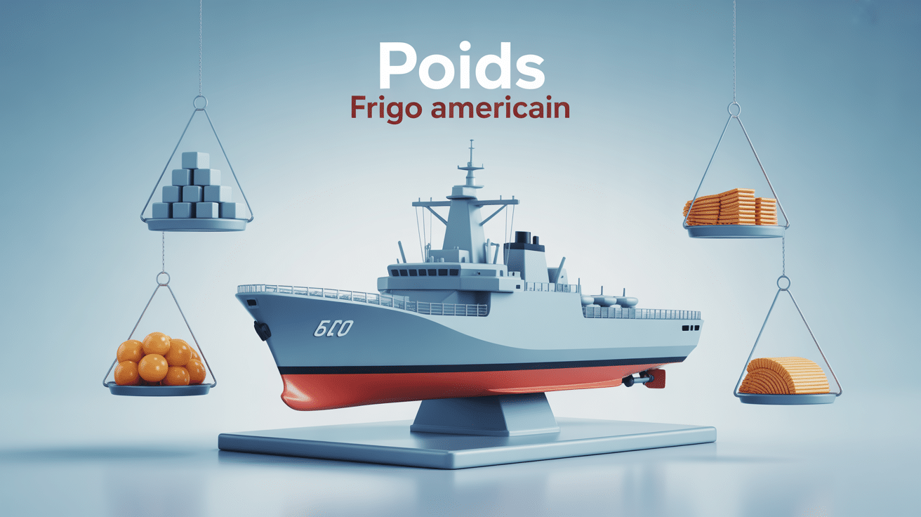 Guide du poids d un frigo américain