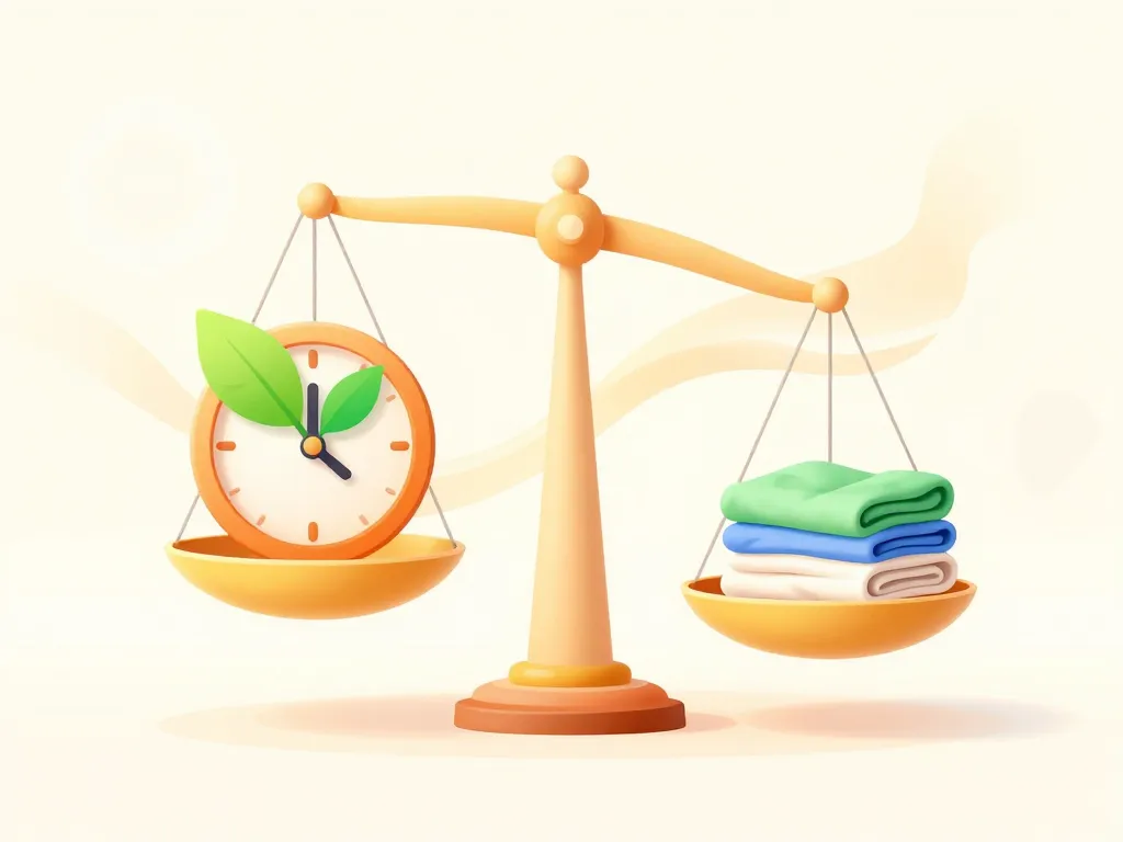 seche linge programme : équilibre temps énergie et soin du linge