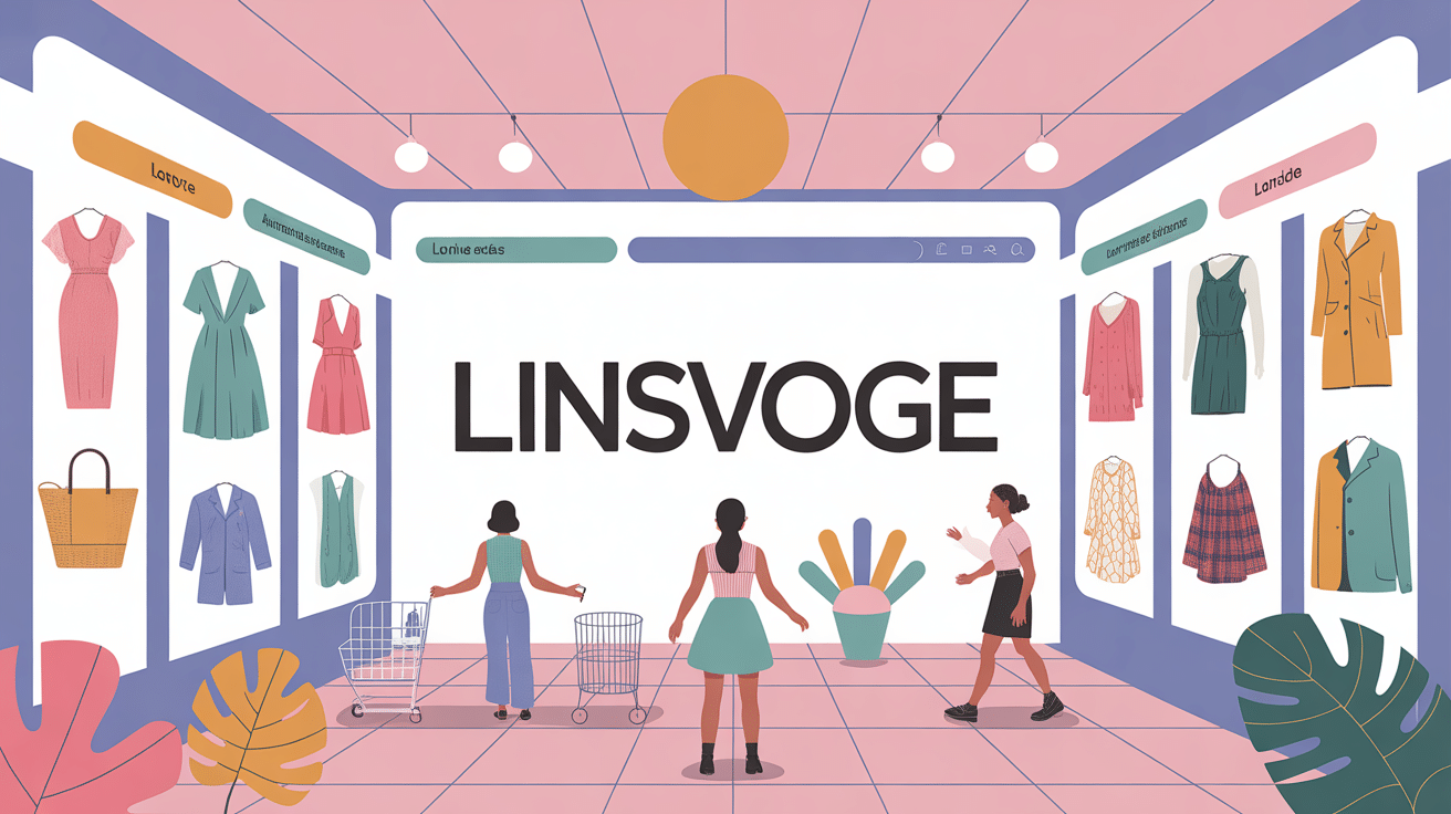 illustration univers linsvoge place de marché