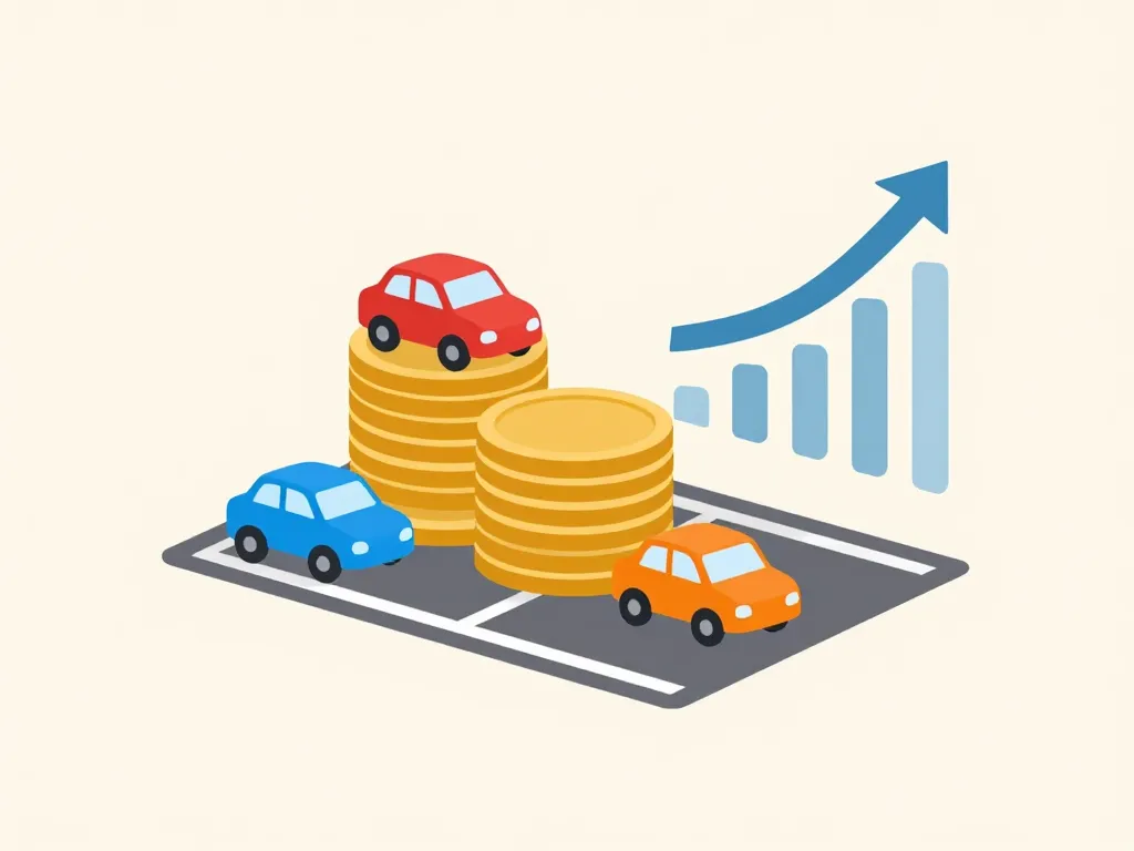 Visuel achat d'une place de parking rentabilité