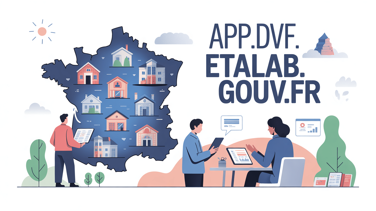 Processus analyse app.dvf.etalab.gouv.fr immobilier France
