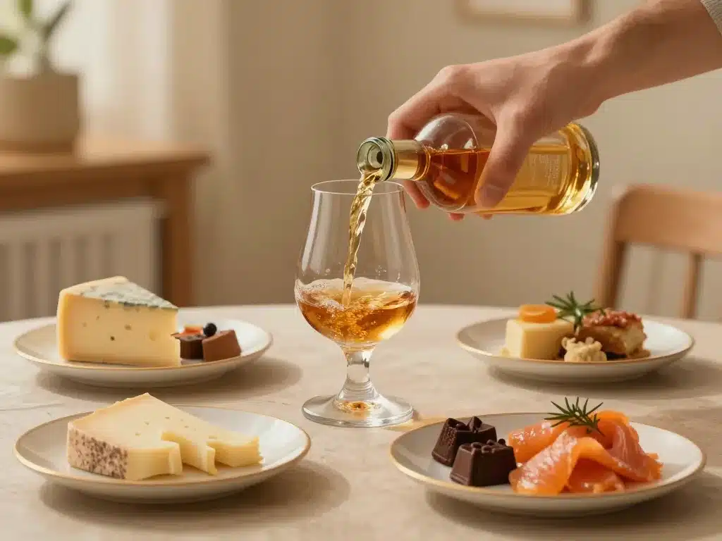 Dégustation Chivas verre et accords mets