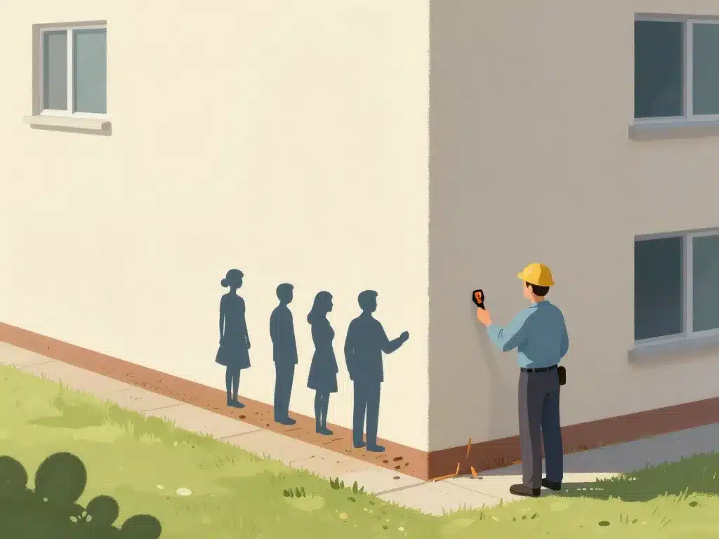 illustration conditions pratiques construction en limite de propriété