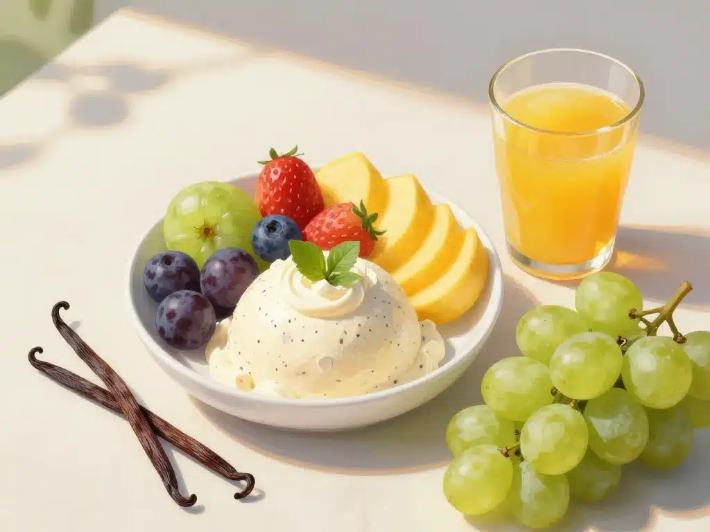 fruit en v dans recettes dessert raisin voavanga vanille