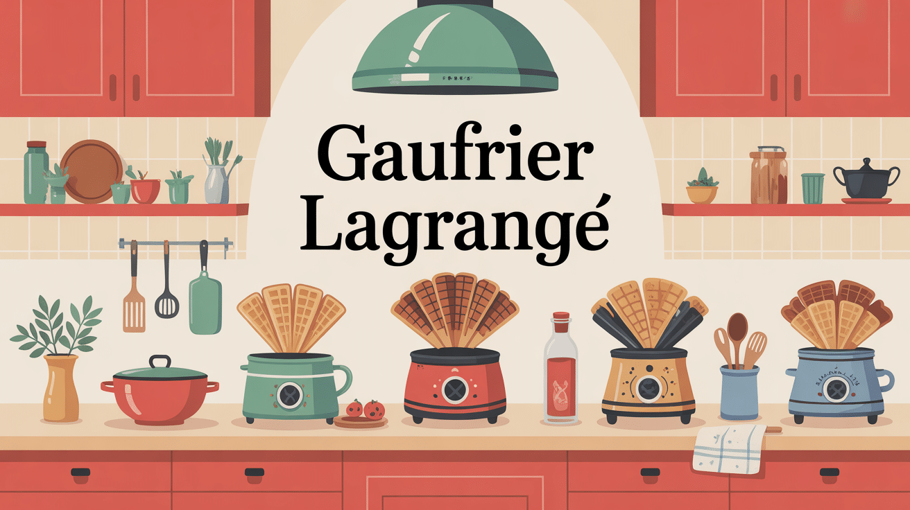 gaufrier lagrange différents modèles ambiance conviviale